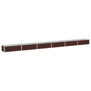 Letto rialzato da giardino Marrone 480 x 40 x 24 cm 8006366