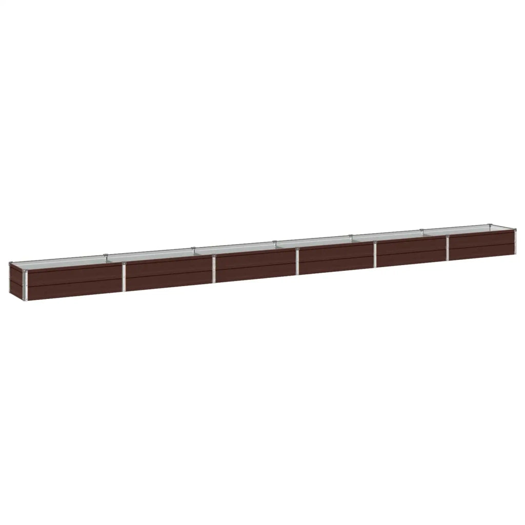 Letto rialzato da giardino Marrone 480 x 40 x 24 cm 8006366