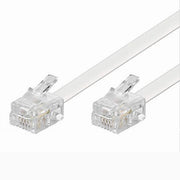 Trade Shop - Cavo Prolunga Telefonico Connettore Rj11 20 Metri Modem Adsl Maxtech Rj11-20m -