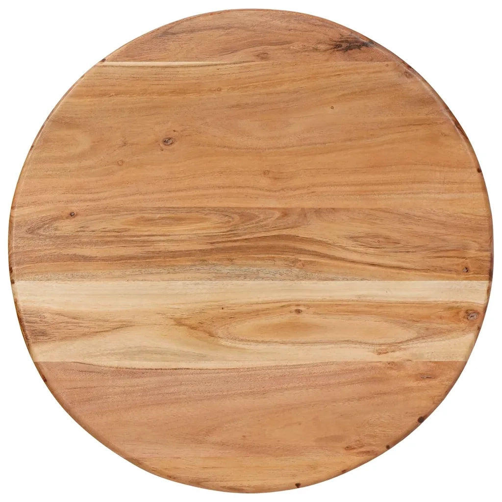 Tavoli da Caffè Nido 3 pcs Marrone Legno di Acacia Massello