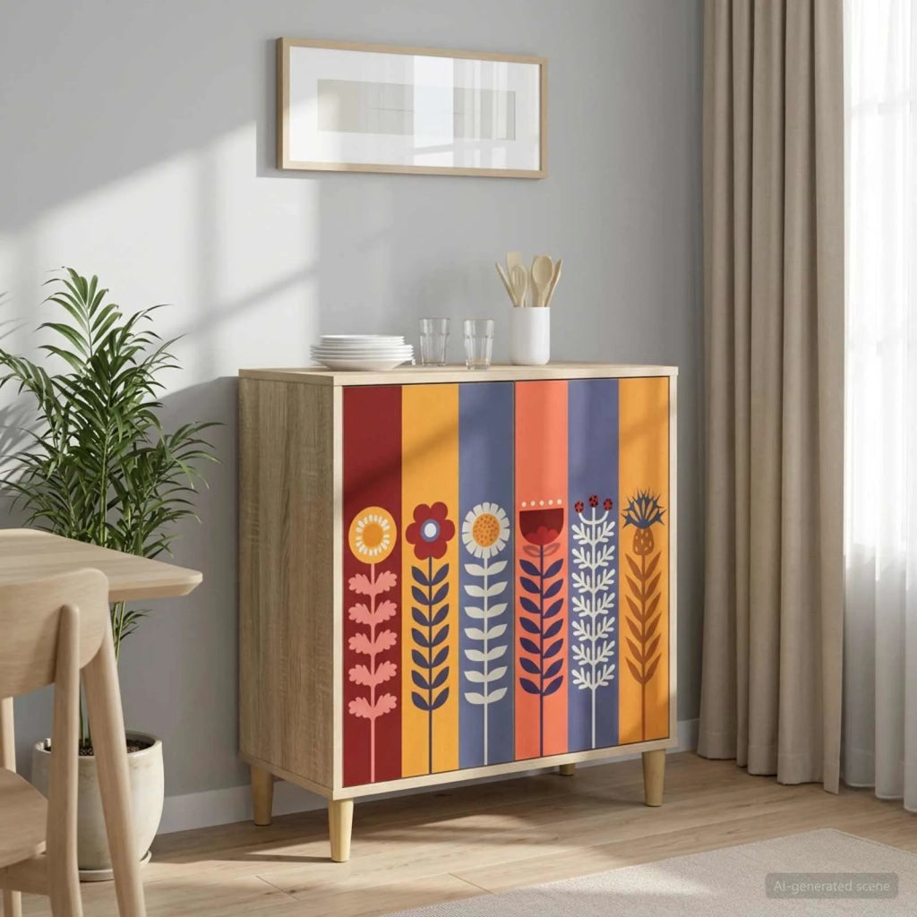 Credenza ESSEN Sonoma 69 x 33 x 75 cm Legno ingegnerizzato 8006922