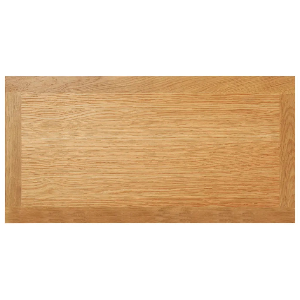 Tavolino da Salotto 90x45x40 cm in Legno Massello di Rovere 289194