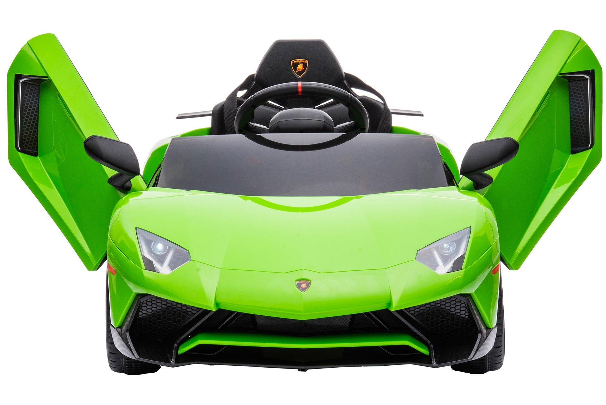 Macchina Elettrica per Bambini 12V con Licenza Lamborghini Aventador Verde
