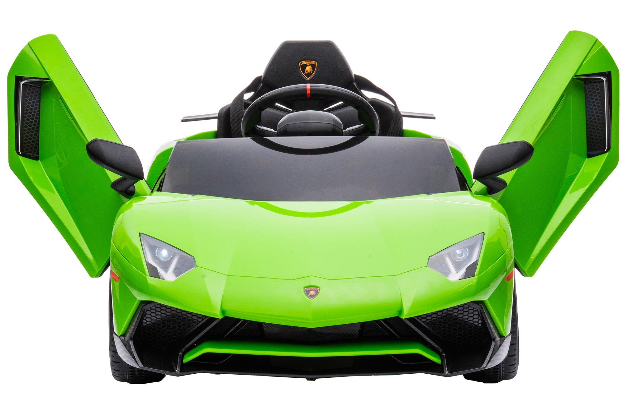 Macchina Elettrica per Bambini 12V con Licenza Lamborghini Aventador Verde