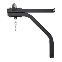 Staffa di supporto per sacco da boxe con barra per trazioni, 93x47x51cm, Nero