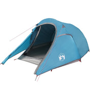 Tenda da campeggio | Tenda da campo a Tunnel per 2 Persone Blu Impermeabile