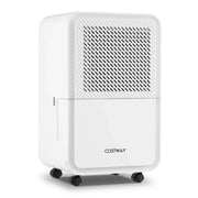 Deumidificatore mobile 29 x 24 x 47 cm rimuove fino a 15 litri al giorno con timer 24 ore e modalità silenziosa in ABS bianco 20_0011714