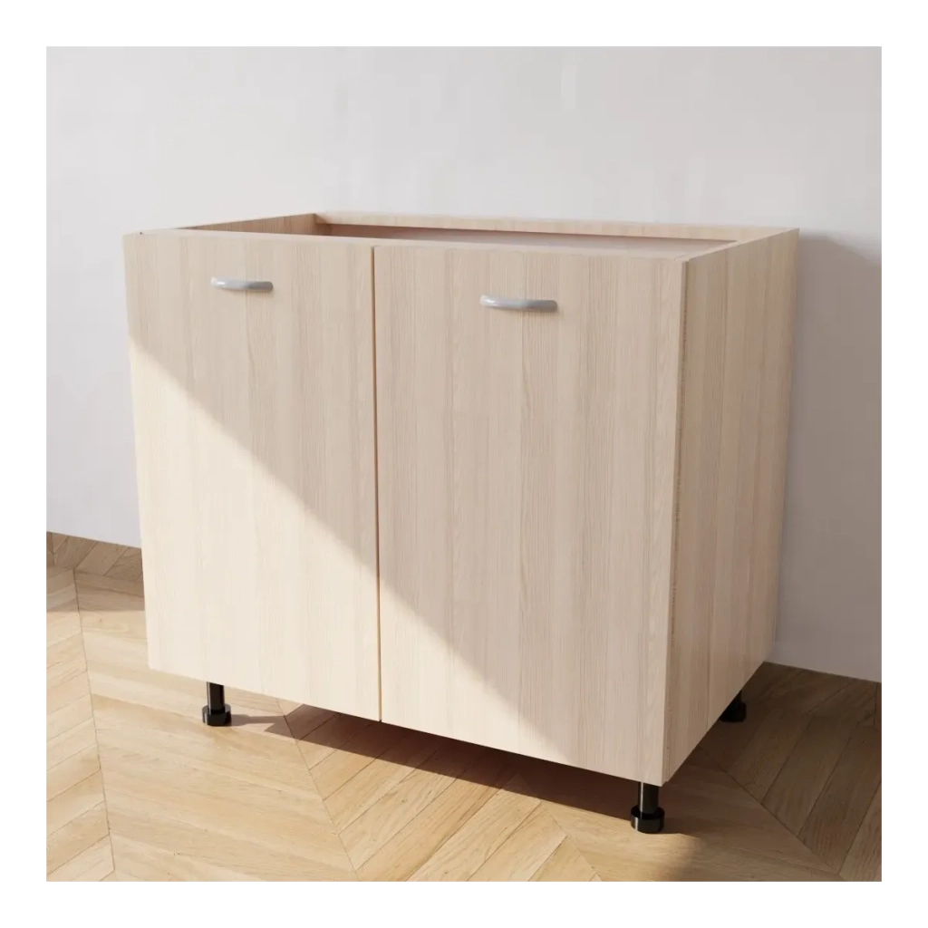 Calandrelli Base Cucina 80 con 2 ante  L 80 P 55,5 H 72 cm Rovere