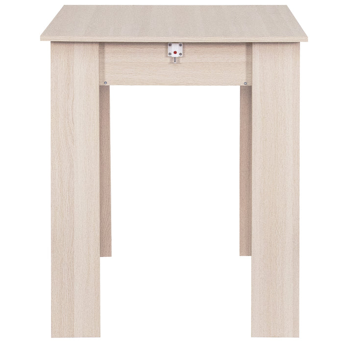 Tavolo Allungabile Cucina Sala Pranzo 110-150x70x78 cm in Legno Olmo