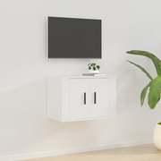 Mobile Porta TV a Parete Bianco 57x34,5x40 cm 816616