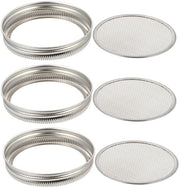 Deksel 86 mm - Supporto per coperchio - Bottiglia di conservazione - Acciaio inossidabile - Reticolo - Invecchiamento - Coperchio per bottiglia di conservazione