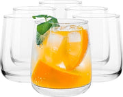 Set di bicchieri per bibite da 6 pezzi - Bicchiere per cocktail e tumbler per bar da casa - Resistente alla lavastoviglie - Collezione Emma - 300 ml
