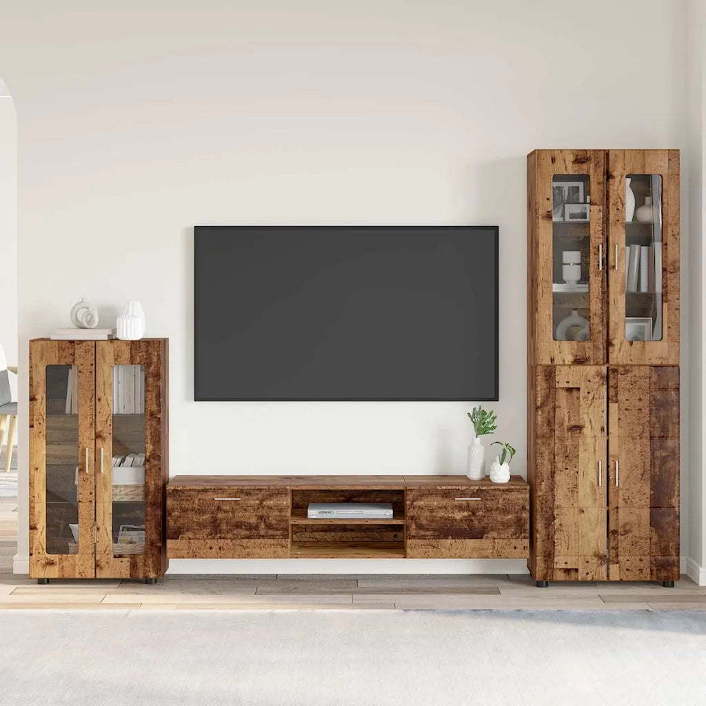 Set mobile TV FLORIN 3 pcs Legno vecchio Legno multistrato 3397982