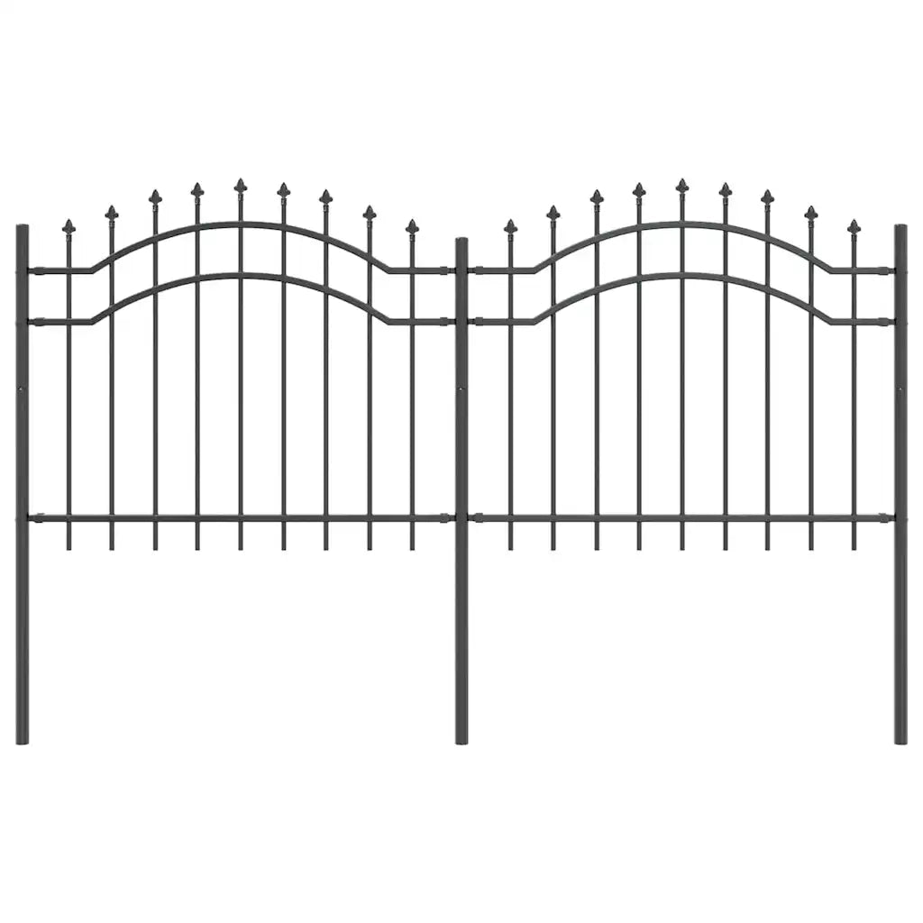 Recinzione per Giardino Woerden Grigio 240 x 140 cm 42003959