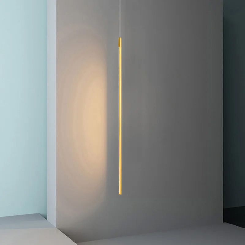 Lampada Da Soffitto Led App1414-c Gold 100cm