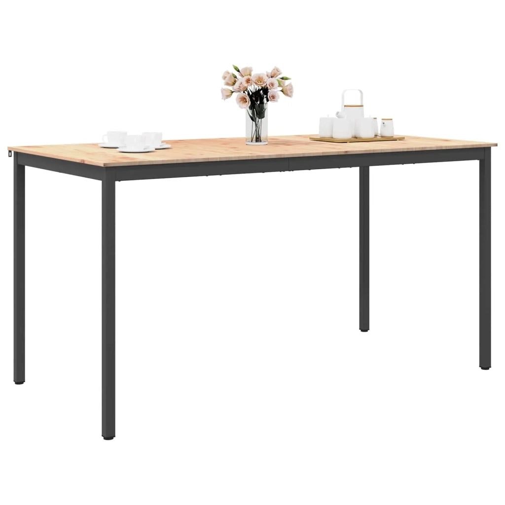 Tavolo da bar Naturale 200 x 100 x 105 cm Pino massello 3416327