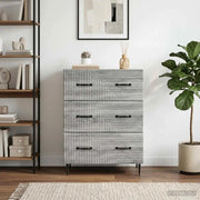 Mobile con Cassetti Sonoma grigio 66 x 34,5 x 89,5 cm 894841