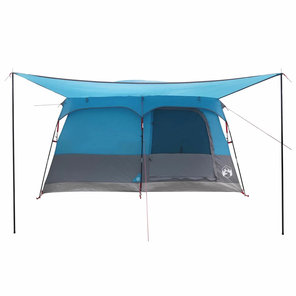Tenda Familiare con tetto Blu 320 x 210 x 180 cm Poliestere 42028490