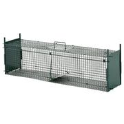Gabbia per Piccoli Animali con Doppia Porta ¨C zephmum ¨C 100x25x28cm