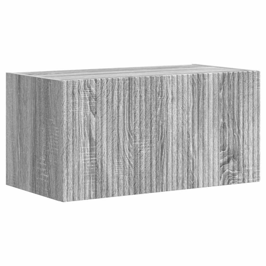 Set mobile TV 5 pz-Credenza per TV Grigio Sonoma Legno multistrato 204557