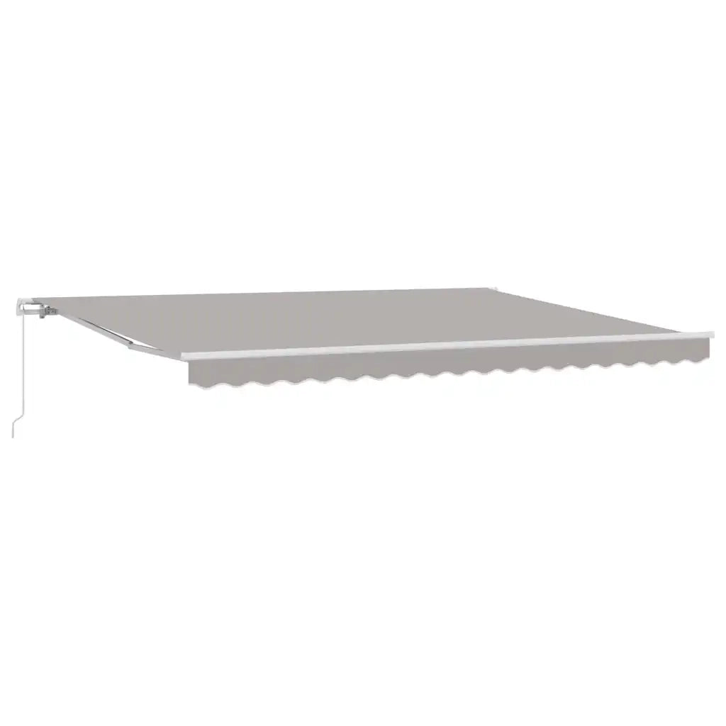 Tenda da Sole Grigio chiaro 450 x 300 x 165 cm 3330997