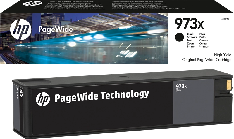 HP Cartuccia nero ad alta capacità originale 973X PageWide