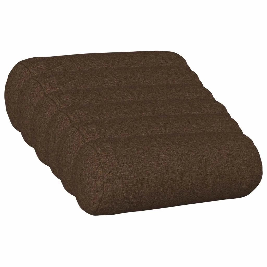 Cuscino con cuscino HEERLEN 6 pz Marrone Tessuto 929970