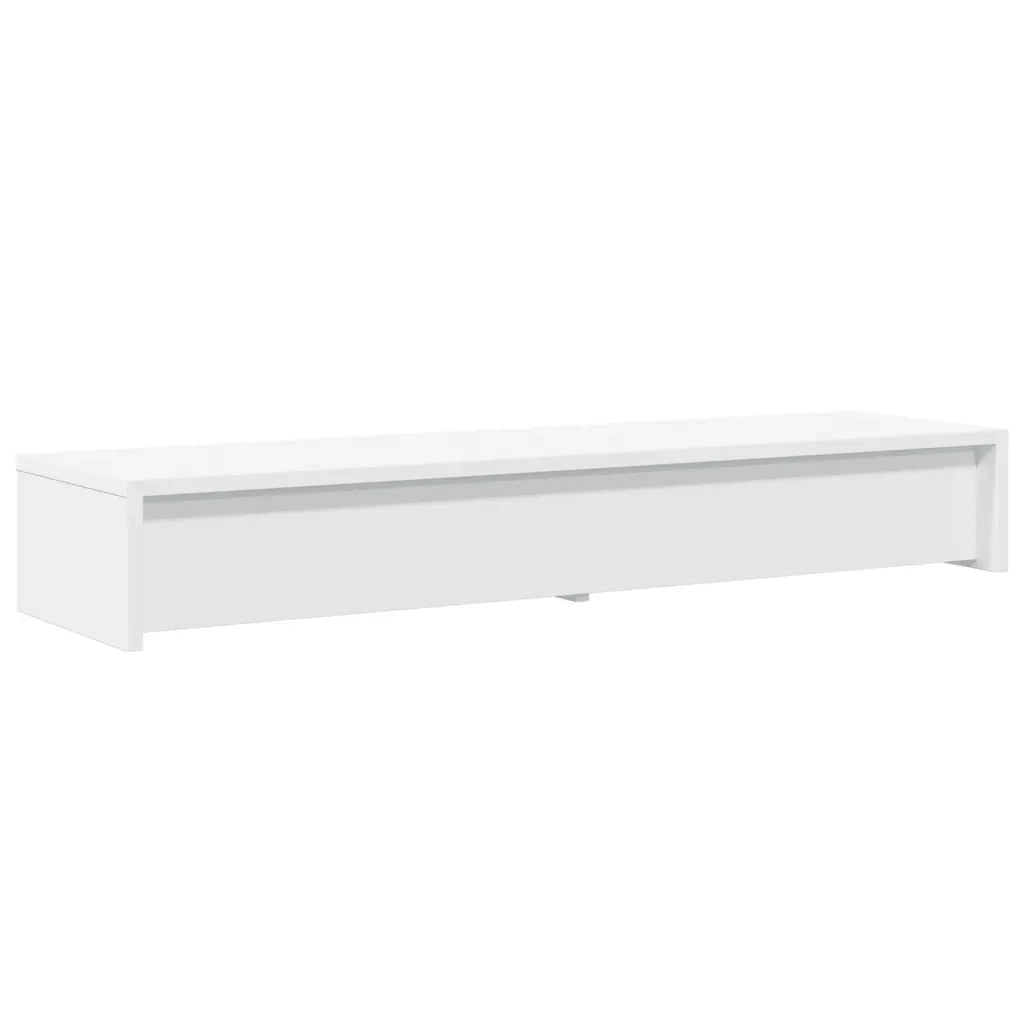 Supporto per Monitor con Cassetti Bianco 100x27x15 cm in Legno Agglomerato CFW5929326