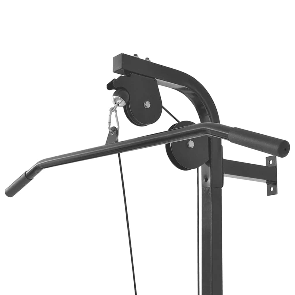 Torre per allenamento pesi da parete con dischi da 40 kg per fitness e allenamento della forza 02_0000046