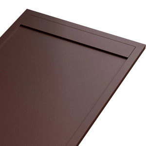 Piatto Doccia 90x110 cm in Pietra Bonussi Kamet Marrone
