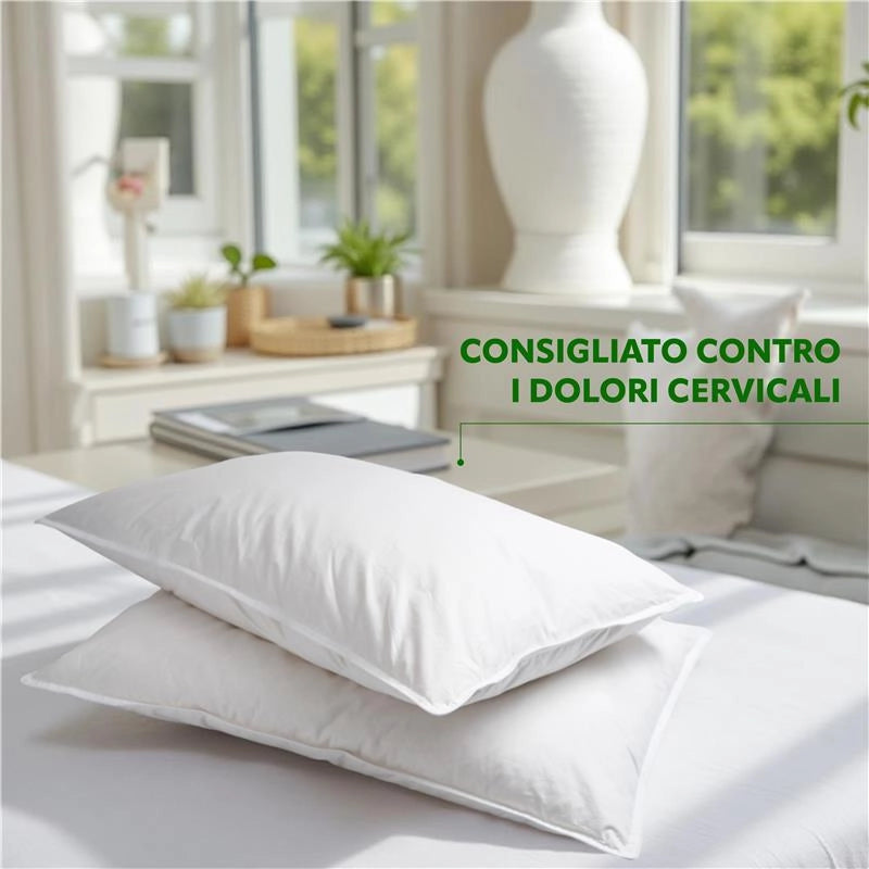 HYDRA VIVA+ CUSCINO GUANCIALE ANALLERGICO PER CAMERA DA LETTO DOLCE RIPOSO