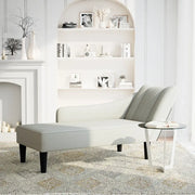 Sdraio con Bracciolo Destro in Velluto Grigio Chiaro CFW5521051