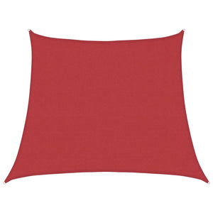 Vela Parasole 160 g/m² Rossa 3/4x3 m in HDPE 311654