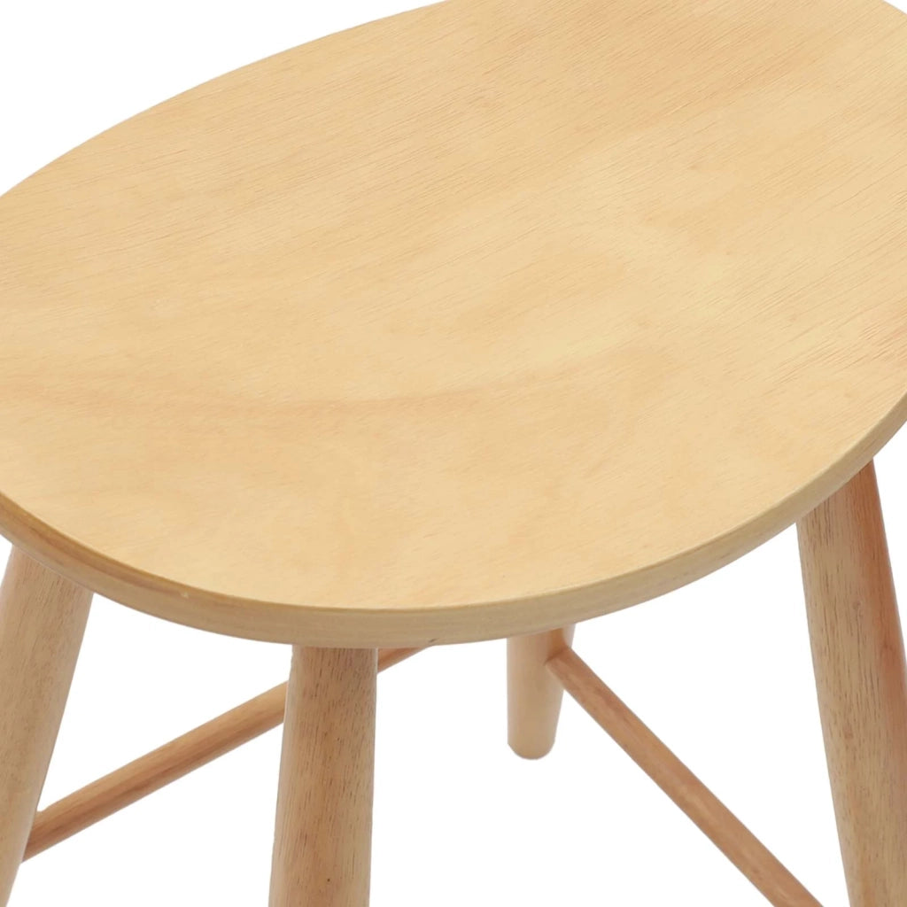 Sedie da pranzo 2 pcs Naturale 46 x 37 x 63 cm