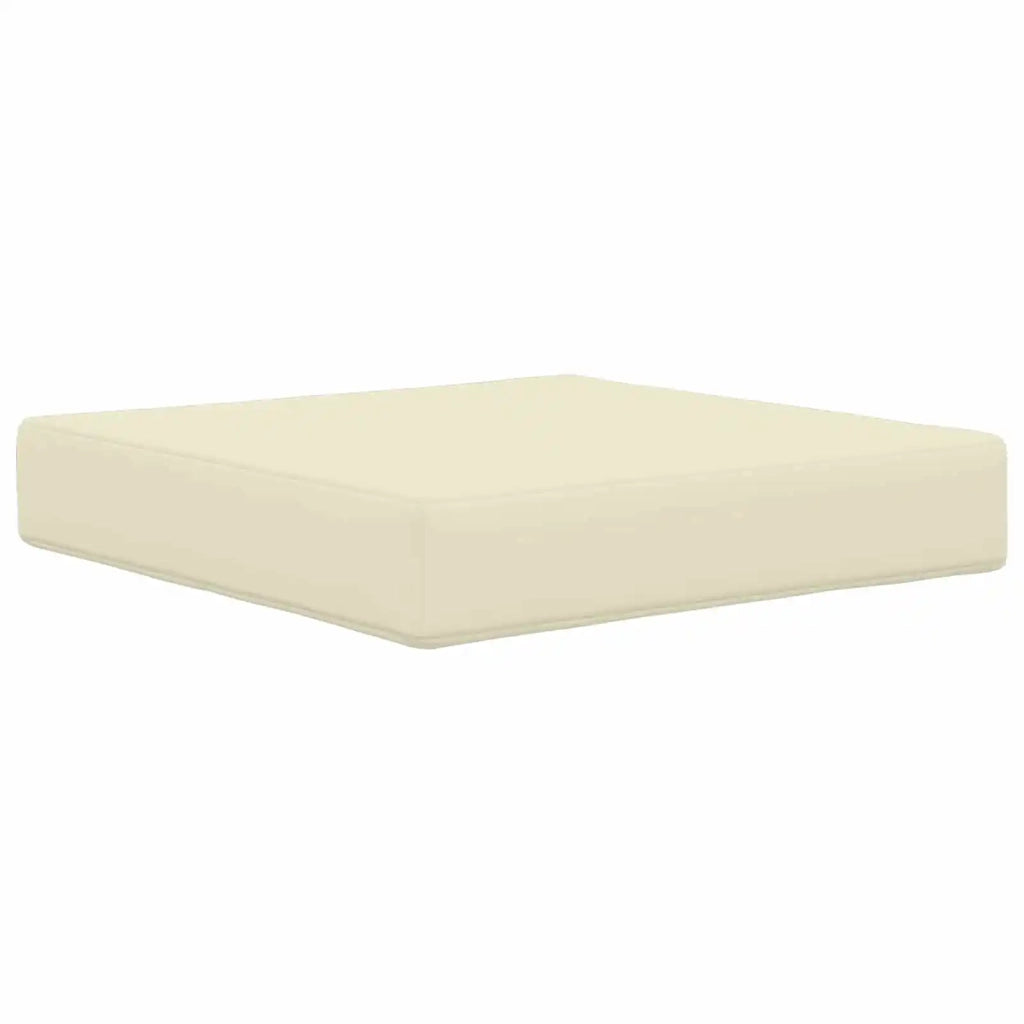 Cuscino per divano da esterno 3 pcs Crema Poliestere 900797