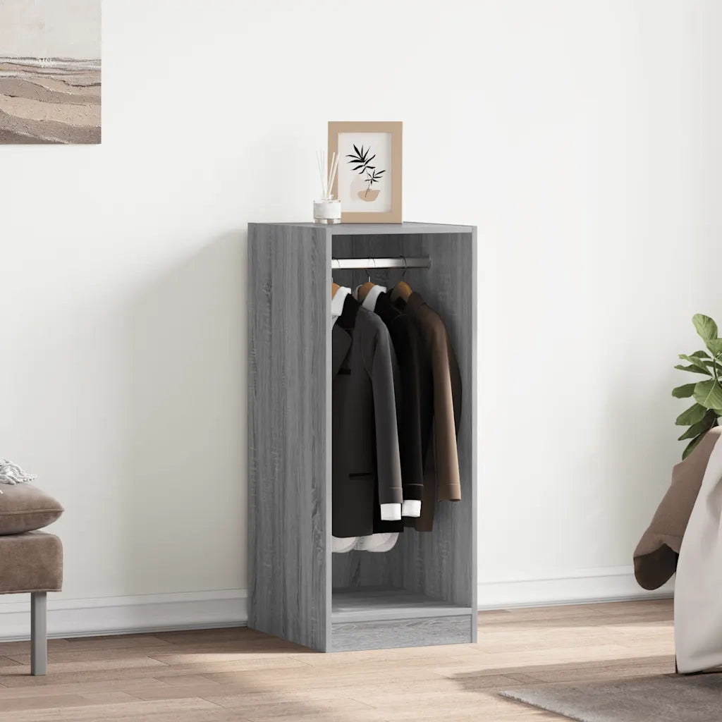 Armadio Grigio Sonoma 48x41x102 cm in Legno Multistrato
