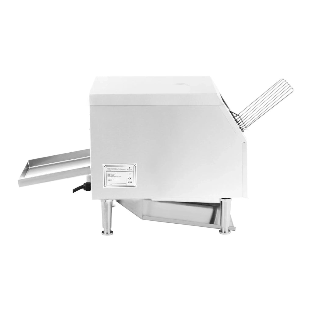 Tostapane a nastro 2200 watt 3 funzioni tostapane rotante professionale (potenza: 2200 W velocità: 7 modalità standby panini pane) 14_0004963