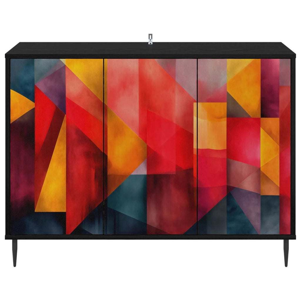 Credenza HEESCH Rovere Nero 102 x 33 x 76 cm 8006978