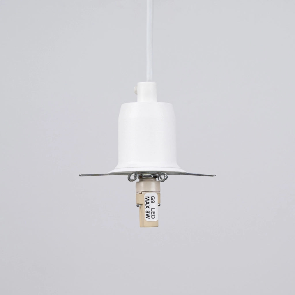 Lampada a sospensione TITANO sfera bianca G9 PureLume