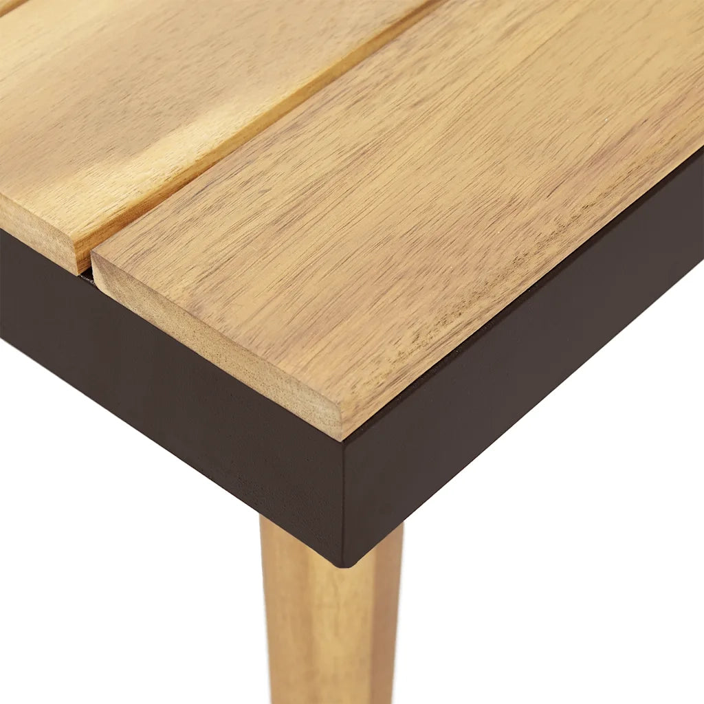 Set Divani da Giardino 7 Posti con Cuscini Legno Acacia Marrone cod mxl 39364