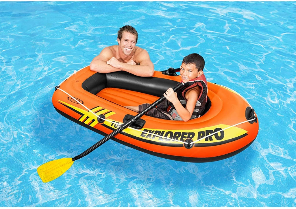 Canotto Gonfiabile 160x94x29 cm Intex Explorer Pro 100 Arancione