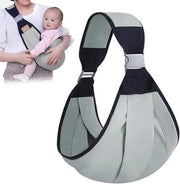 Fascia da trasporto per bambini multifunzionale - Grigio, per neonati fino a bambini di 20 kg