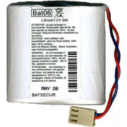 BATTERIA antifurto ANTIF-BAT06 Litio 7,2V 5Ah