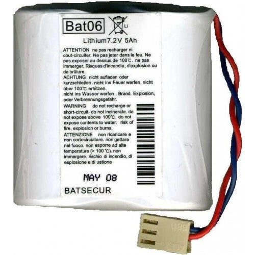 BATTERIA antifurto ANTIF-BAT06 Litio 7,2V 5Ah