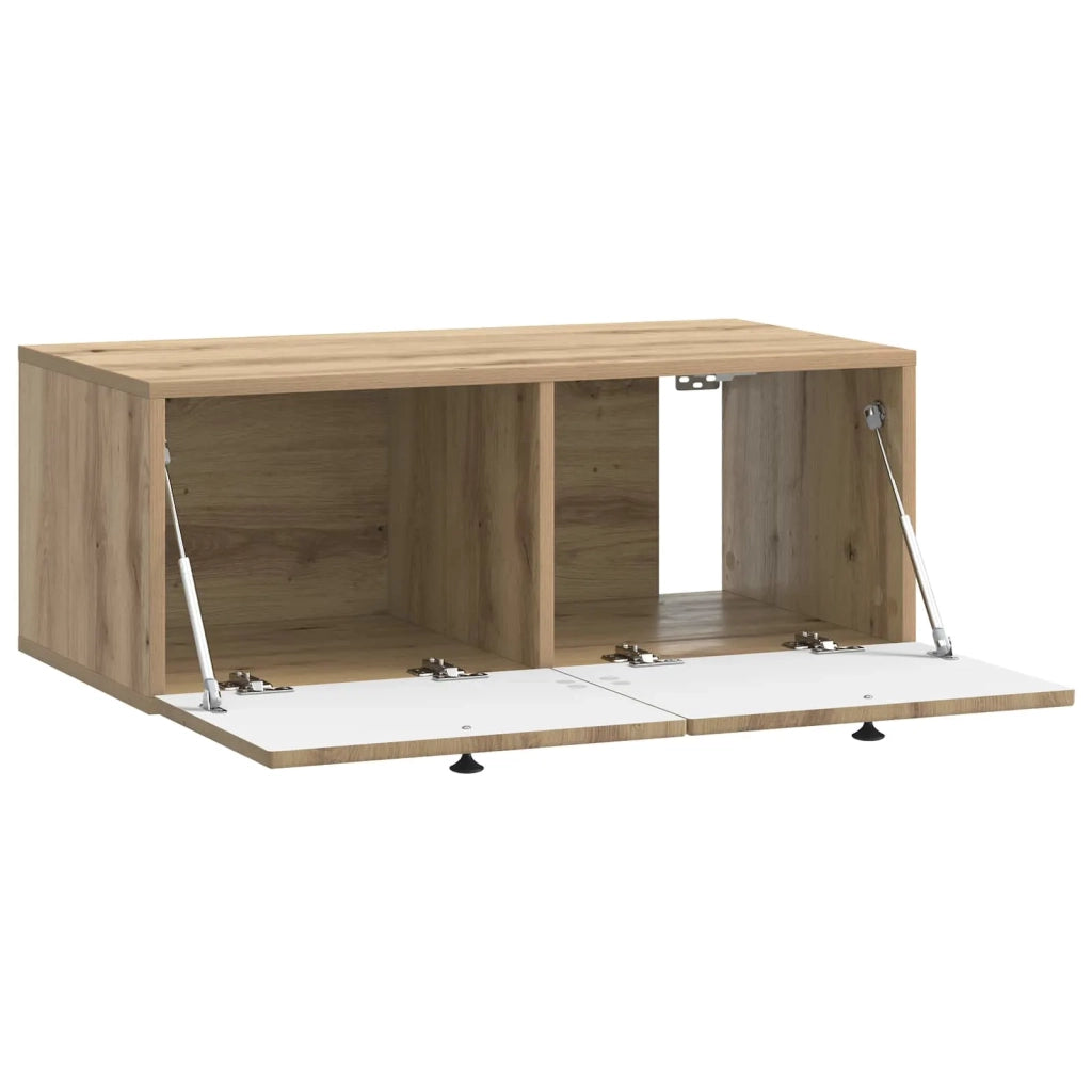 Mobile Porta TV da Muro Rovere Artigianale 78,5 x 41 x 30 cm 898014