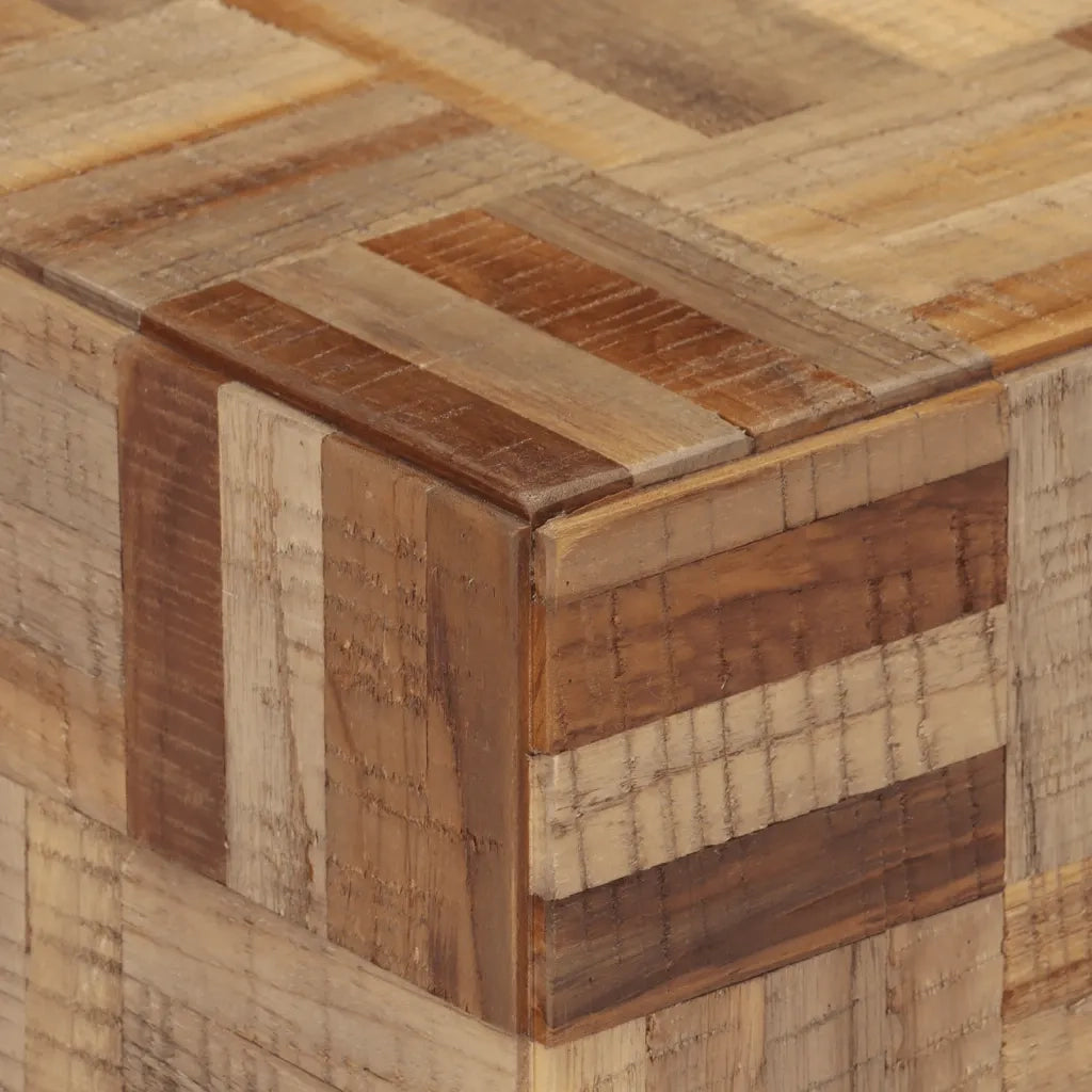 Tavolino-Tavolino da soggiorno-Tavolo 40x40x45 cm Teak Massello di Recupero
