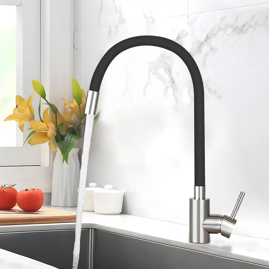 ZMH Rubinetti cucina in acciaio inox con getto estensibile e risparmio idrico