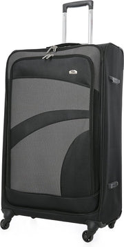 Set di rotazione leggero - Cabine/Medium/Large - Nero/Grigio - 4 ruote