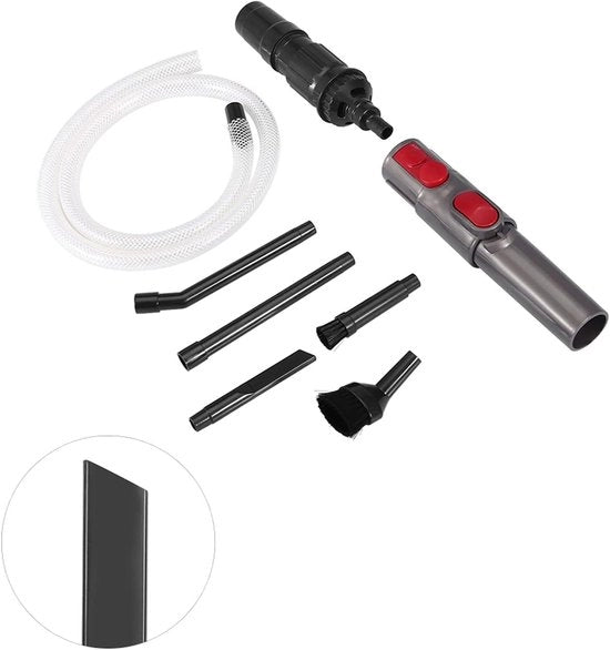 Set di aspirazione mini per auto, macchine da cucire e elettrodomestici con aspiratore a microfibre duraturo.