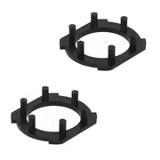 2 Pezzi Portalampada Kit Full Led H7 Foro 24mm Compatibile con Opel Honda Mazda